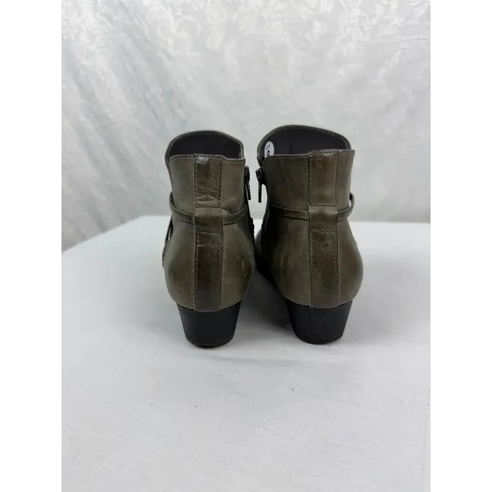 ABEO B.I.O.system Ankle Boots – Gray/Taupe – Women’s Size 8